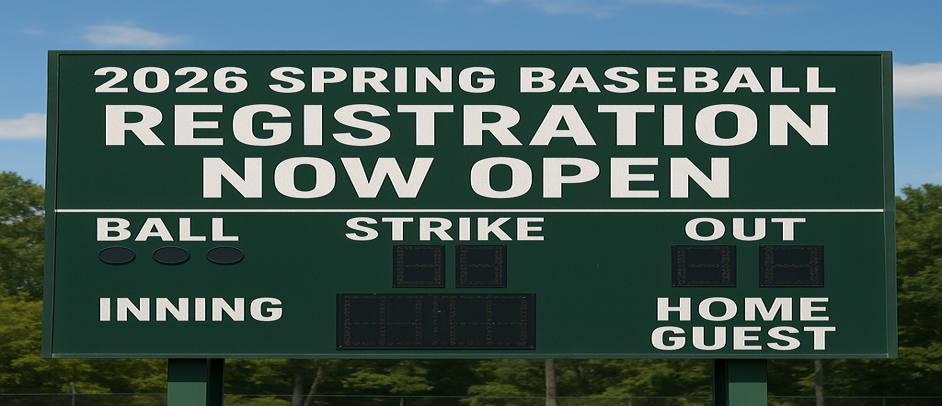 2026 Spring Registration is Now Open